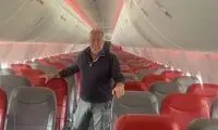این پرواز فقط یک مسافر داشت