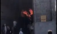 آتش‌سوزی شدید در کارخانه تولید تجهیزات پزشکی