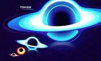 عظمت یک سیاهچاله در مقابل خورشید