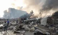 وحشت یک دختر بچه در پی انفجار بیروت