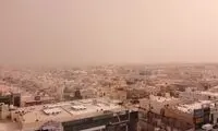 طوفان شن پایتخت عربستان را درنوردید