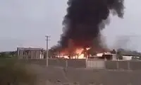 اولین تصاویر از حریق گسترده کارخانه ایران‌کولا