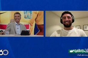 ادا درآوردن غیرمنتظره فردوسی‌پور در برنامه زنده