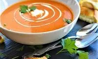 طرز تهیه سوپ گوجه فرنگی ایتالیایی یکی از ۱۰ سوپ برتر دنیا
