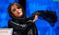 ژست‌های متفاوت رها خدایاری در کانون توجه عکاسان قرار گرفت