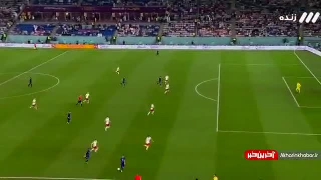 لحظه گل اول آرژانتین به لهستان 