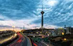 تصویری هوایی از تهران در سال ۱۳۵۰