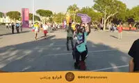 تصاویری از شغل انگشتی در جام جهانی قطر! 