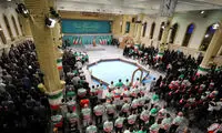پوشش متفاوت دختر تکواندوکار در دیدار با رهبری