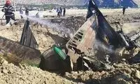  تصاویری از سقوط یک هواپیما در تنکابن