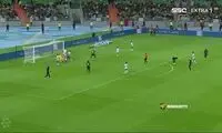 گل ناجوانمردانه بازیکن الاتحاد به گلر مصدوم!