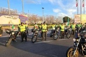 قابی جالب از کمک پلیس تهرانی به یک زن