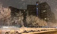 بارش برف و باران تهران را فرا می‌گیرد 