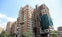 ساختمان اساتید، یک ماه پس از اولین حملات