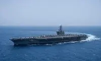 حادثه جدیدی که در ناو هواپیمابر آمریکا رخ داد