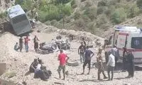 ویدئویی از تصادف خونین و مرگبار در جاده شمال 