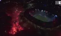 آتش‌بازی دیدنی هواداران ناپولی خواب را از چشم شهر گرفت
