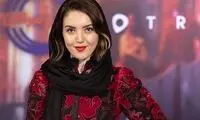 عکس لو رفته از عایشه‌گل در برنامه رشیدپور