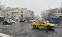 بارش برف و باران در تهران و ۲۴ استان دیگر