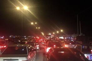 ترافیک شبانه جاده‌های شمال را قفل کرد