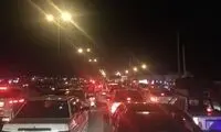 ترافیک شبانه جاده‌های شمال را قفل کرد