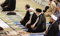 جای خالی یکی از سران قوا در نماز عید قربان