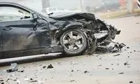  پرتاب تلخ یک زن و مرد از خودرو پس از تصادف 