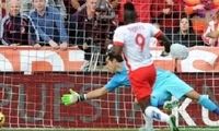 گل زیبای مهاجم جدید پرسپولیس به بارسلونا