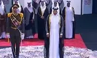 ادای احترام هیات قطری به رهبر شهید با یک آیه ویژه