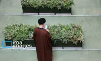 ژست‌های خاص نبویان در جلسه امروز مجلس