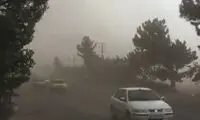  تصاوبری از تندباد امروز تهران