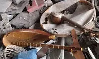خداحافظی غم‌انگیز با آموزشگاهی که بمب ویرانش کرد