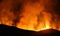آتش‌سوزی گسترده در یک هایپرمارکت در عراق