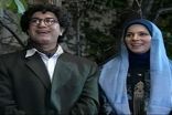 قاب عاشقانه گلچهره «کوچه اقاقیا» با همسرش