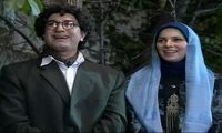 قاب عاشقانه گلچهره «کوچه اقاقیا» با همسرش
