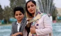 پست دردناک مادر کیان پیرفلک با یک عکس غمبار