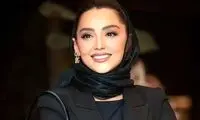 نازنین بیاتی مشکی‌پوش شد
