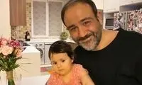 ویدئویی از رقص مهران غفوریان و دخترش