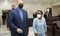 استقبال خانم آفریقایی از امیرعبداللهیان خبرساز شد