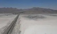 تصاویری از وضعیت امروز دریاچه ارومیه