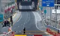 چالوس و آزادراه تهران–شمال یک طرفه شد