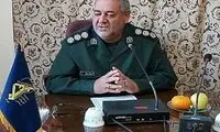 خودروی یک فرمانده سپاه تصادف کرد