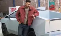 جوان ایرانی با یک مزدا وانت سایبرتراک ساخت!
