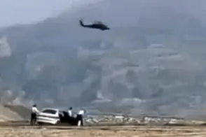 شلیک یگان پلیس به سمت بالگردهای آمریکایی