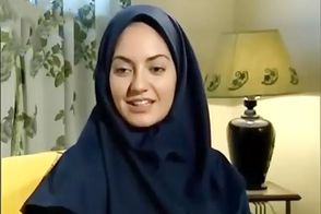 سکانسی از اولین تجربه بازیگری مهناز افشار در تلویزیون