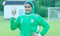 عکس ستاره تیم ملی بانوان در باشگاه بدنسازی