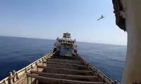 لحظه ردیابی ناوشکن آمریکایی توسط پهپاد ارتش