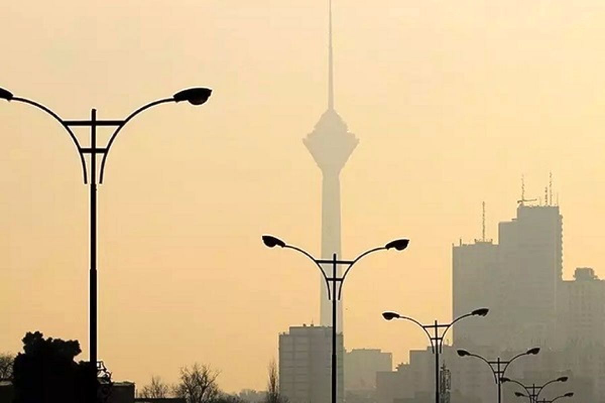 صدور هشدار زرد گرد و خاک در استان تهران