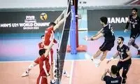 والیبال ایران از پاکستان شکست خورد