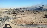 تصاویر فارس از محل سقوط هواپیمای آمریکایی